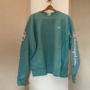 Champion Reverse-Weave Crewneck Sweatshirt - Men's Large